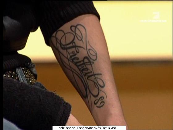 tatuajele lu` bill - ::gratzy3yta::bill~(O_o) - Bill Kaulitz