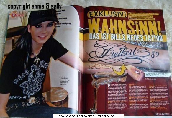 :rolleyes:  :rolleyes: tatuajele lu` bill